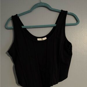 Black Sleeveless Women's Top